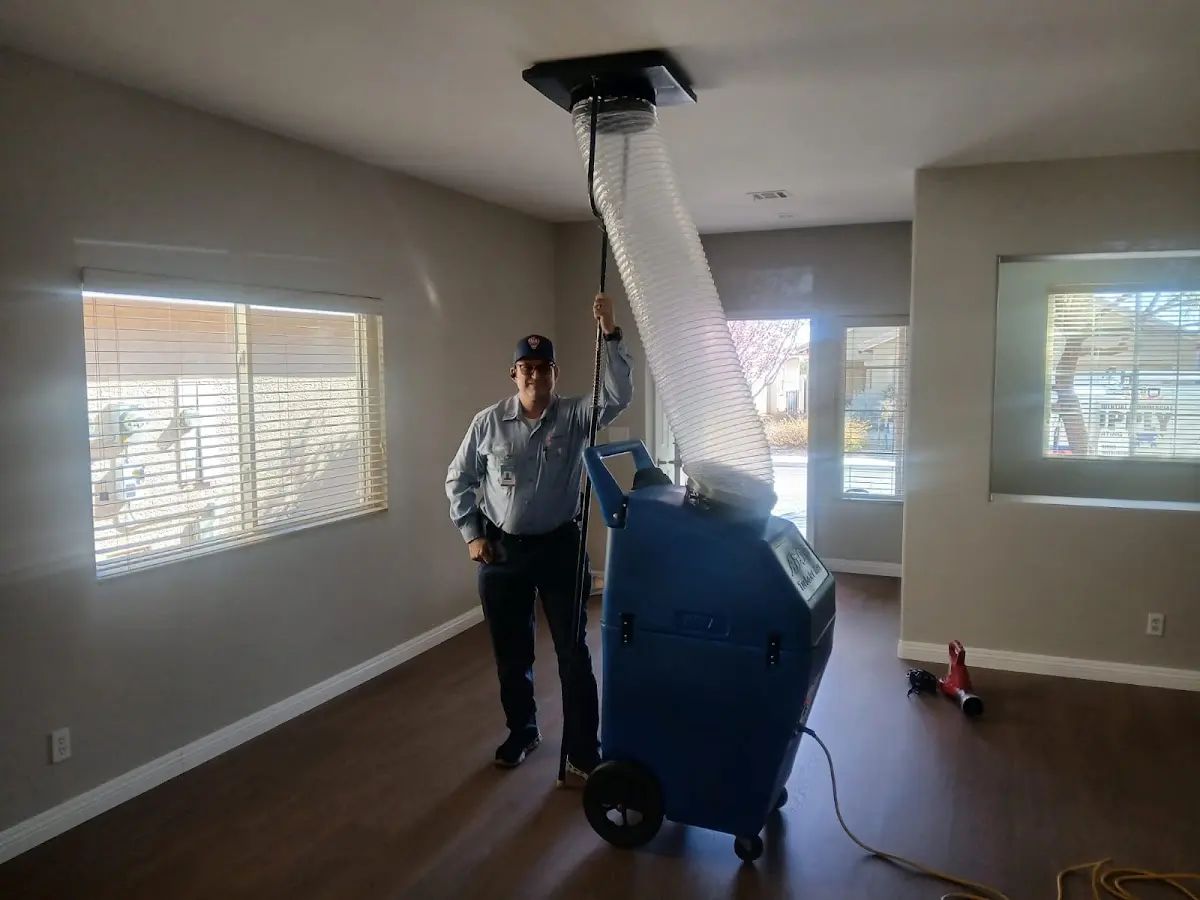 Professional Dryer Vent Cleaning work inside a PiÃ±on Hills home